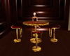 Red Gold Club Table
