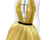 sexy dress gold