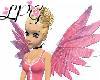 Pink Cherub Wings