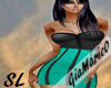 g;Linda teal slim