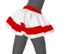 Kid Red Ruffle Skirt
