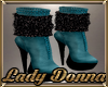 Teal Boots