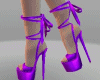 Summer purple heels