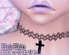 [E]*90's Cross Choker*