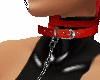 Slave leash red