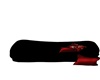 D* Red and Blk Bean Bag