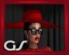 GS Red Wide Hat