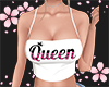Queen White Top