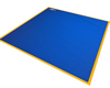 tapis sport bleu