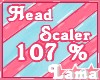 ℒ| Head Scaler 107% 
