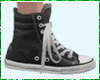 Kawaii Black Sneakers