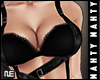 ɳ Black Leather Top