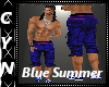 Blue Summer Pants