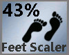 Feet Scaler 43% M