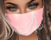 Pink Chained Mask