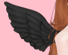Valentine wings blacke