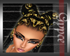 [G] Hair Jewels Blk/Gold