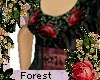 Forest elven gown