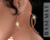  B|Gold Earrings ✿