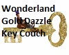 Wonderland Gold Key Couc