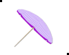 Purple Gingham Umbrella