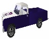 Truck Purple White Flame