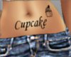 cupcake tattoo