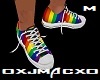 [J] Rainbow Sneakers