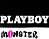 Playboy Logo / White