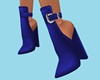 Chloe Cho Boots Blue