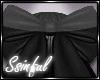 Ss✘Black Hair Bow