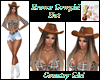 Brown Cowgirl Hat
