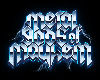 metal gods logo 3 d