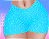 Kawaii Star Shorts Blue