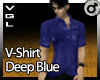 VGL V-Shirt Deep Blue