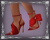red bow shoes
