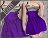 K| Retro Dress Purple