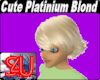 Cute Platinium Blond