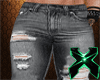 [x] Strip Jeans Grey
