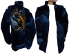 Navy Blue with Dragons