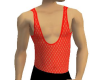 Fishnet Tank Red