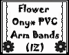 (IZ) Flower PVC Armbands