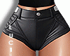 Lu | Black Leather Short
