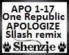 One Republic- Apologize