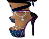 Neon Dot heels