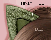 !!D Kitty Ears Greeny
