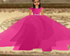 GIRL PINK GOWN