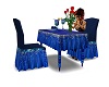 blue romantic dinner 