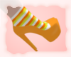 A: Candy corn heels