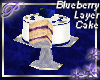 ~P~Rose Blueberry Cake